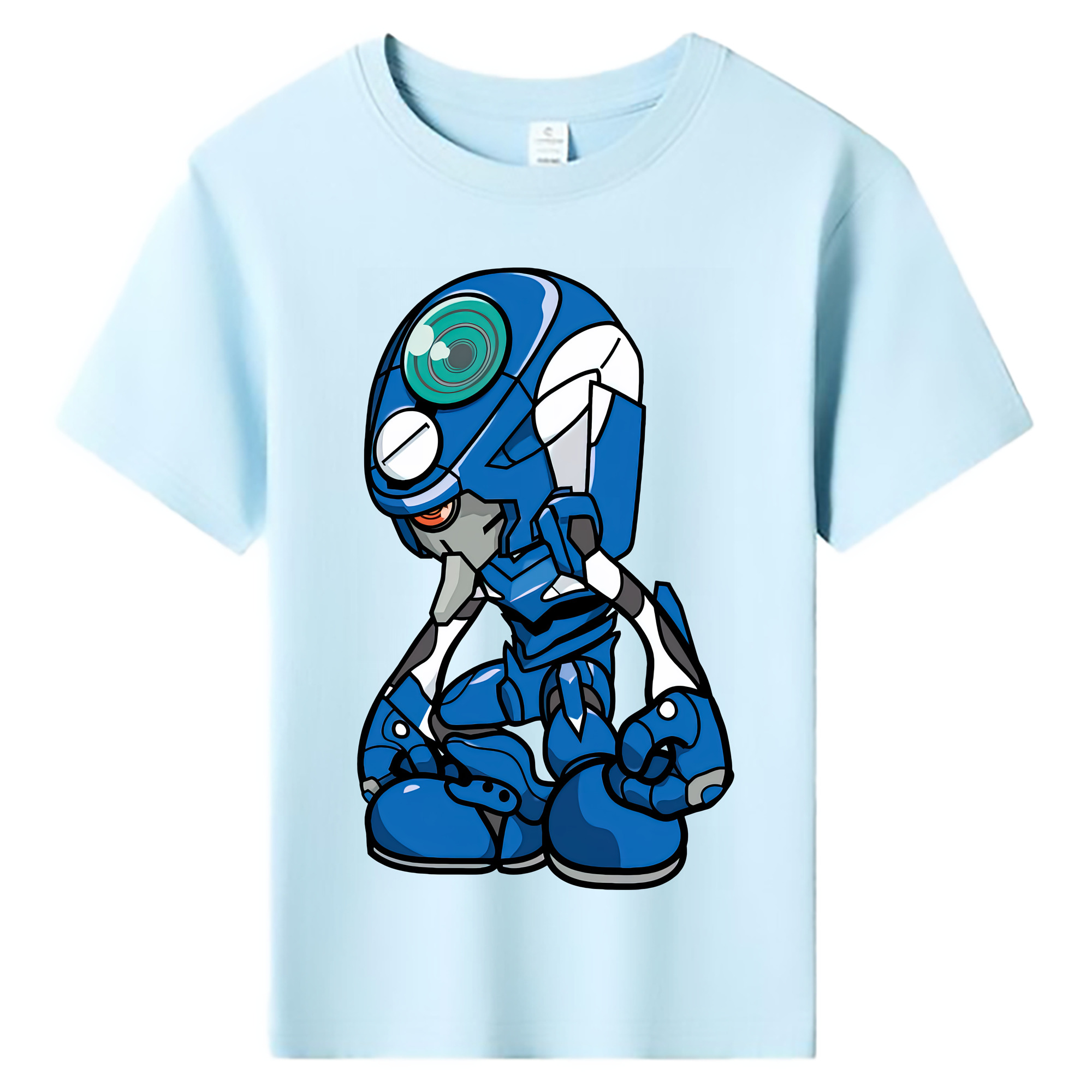 （画像用） EVA 新世紀エヴァンゲリオン 綿100％キッズTシャツ（フロントプリント）
